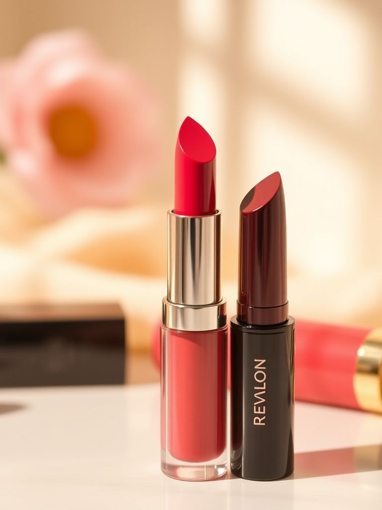 Revlon ColorStay Overtime dual-ended lipstick with base color and clear balm