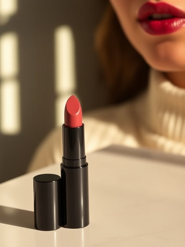 LA Girl Matte Flat Velvet Lipstick with simple black tube design