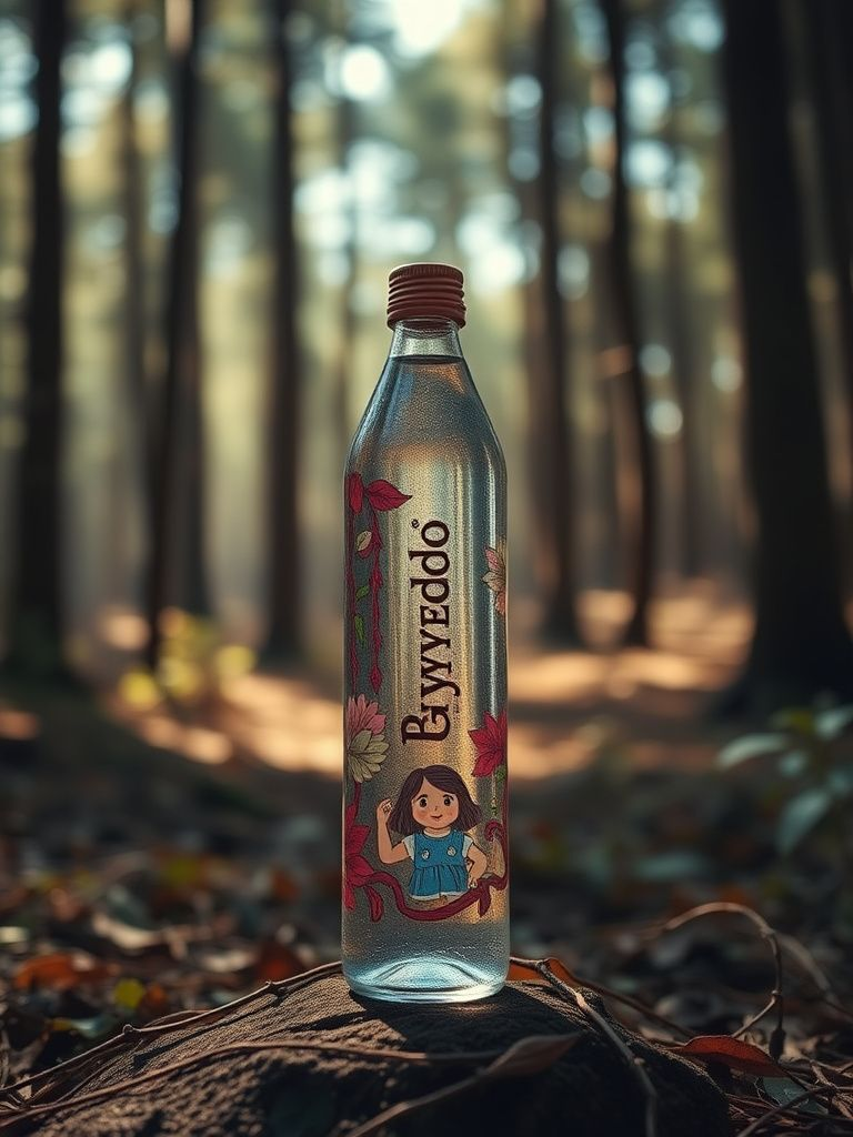 Byredo Gypsy Water bottle in mystical forest setting
