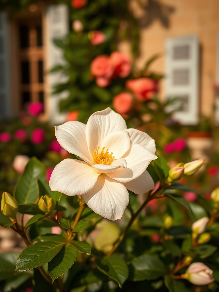 Gucci Flora Gorgeous Gardenia with Italian garden setting