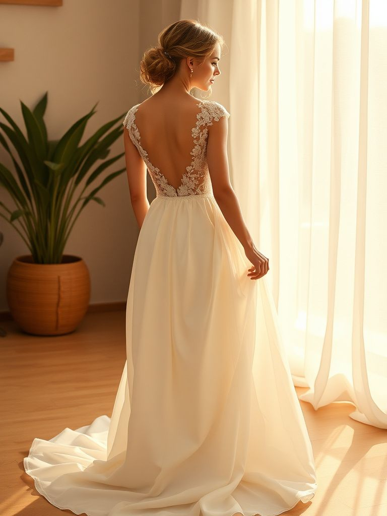 Versatile convertible wedding dress that can be styled multiple ways for different looks
